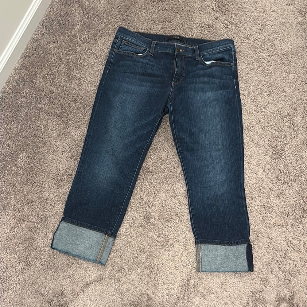 Joe's Jeans Blue Cropped Ankle Denim